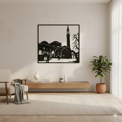 Metalna zidna dekoracija - Sarajevo (Gazi Husrev-begova džamija)