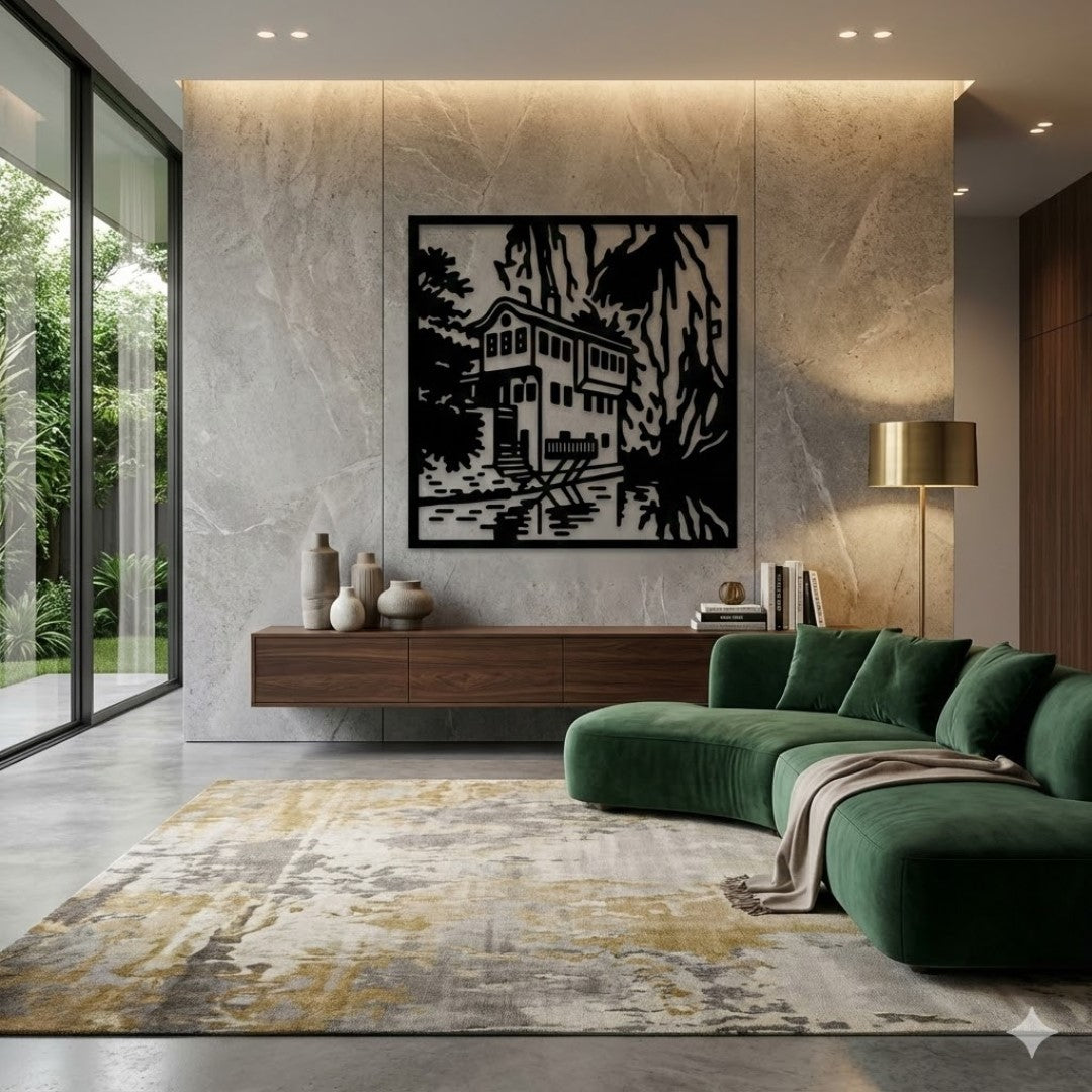 Metalna zidna dekoracija - Blagaj (Tekija na vrelu Bune)