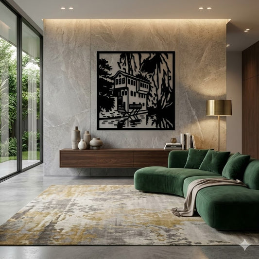 Metalna zidna dekoracija - Blagaj (Tekija na vrelu Bune)