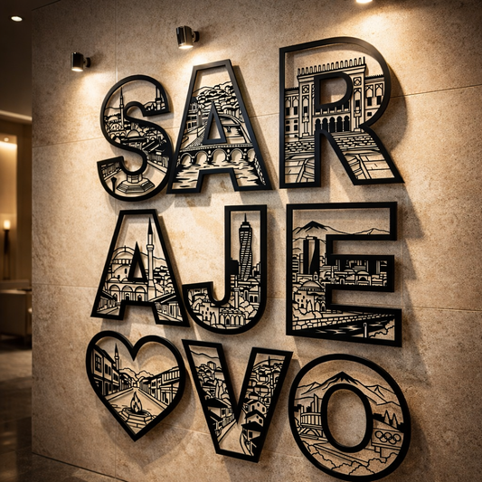 SARAJEVO: Monumentalna Panoramska Instalacija (Limited Edition)