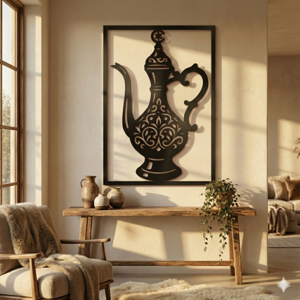 Metalna zidna dekoracija - Tradicionalni Ibrik (Simbol gostoprimstva)