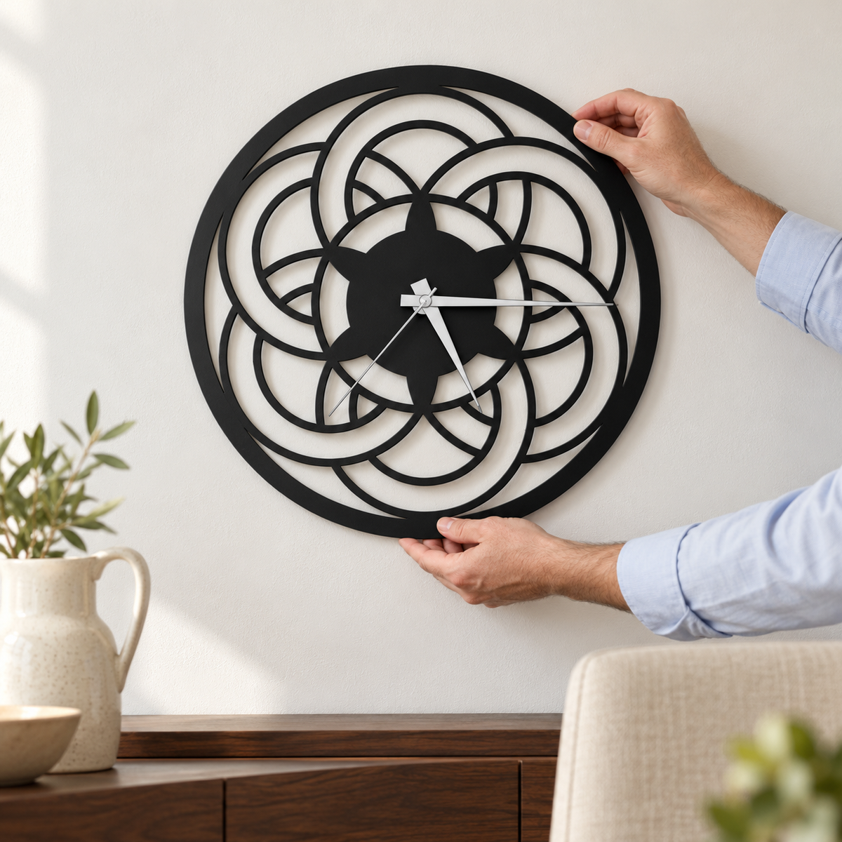 GPT Clock sat – dodatni prikaz metalnog dizajna