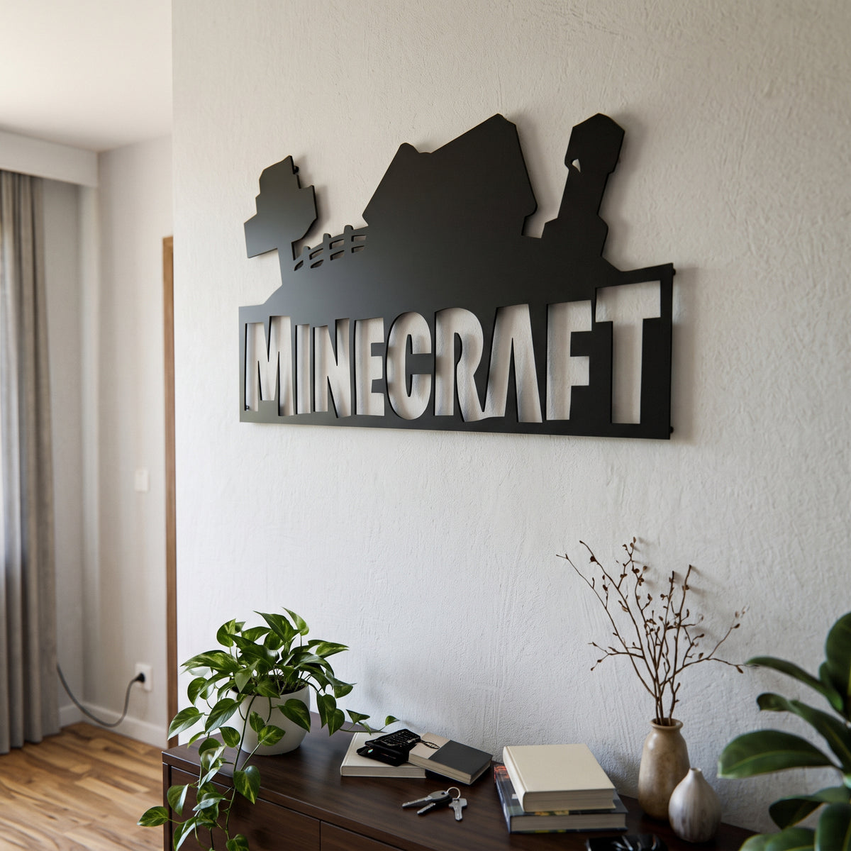 Igra metalna zidna dekoracija dimenzija 60 × 32 cm