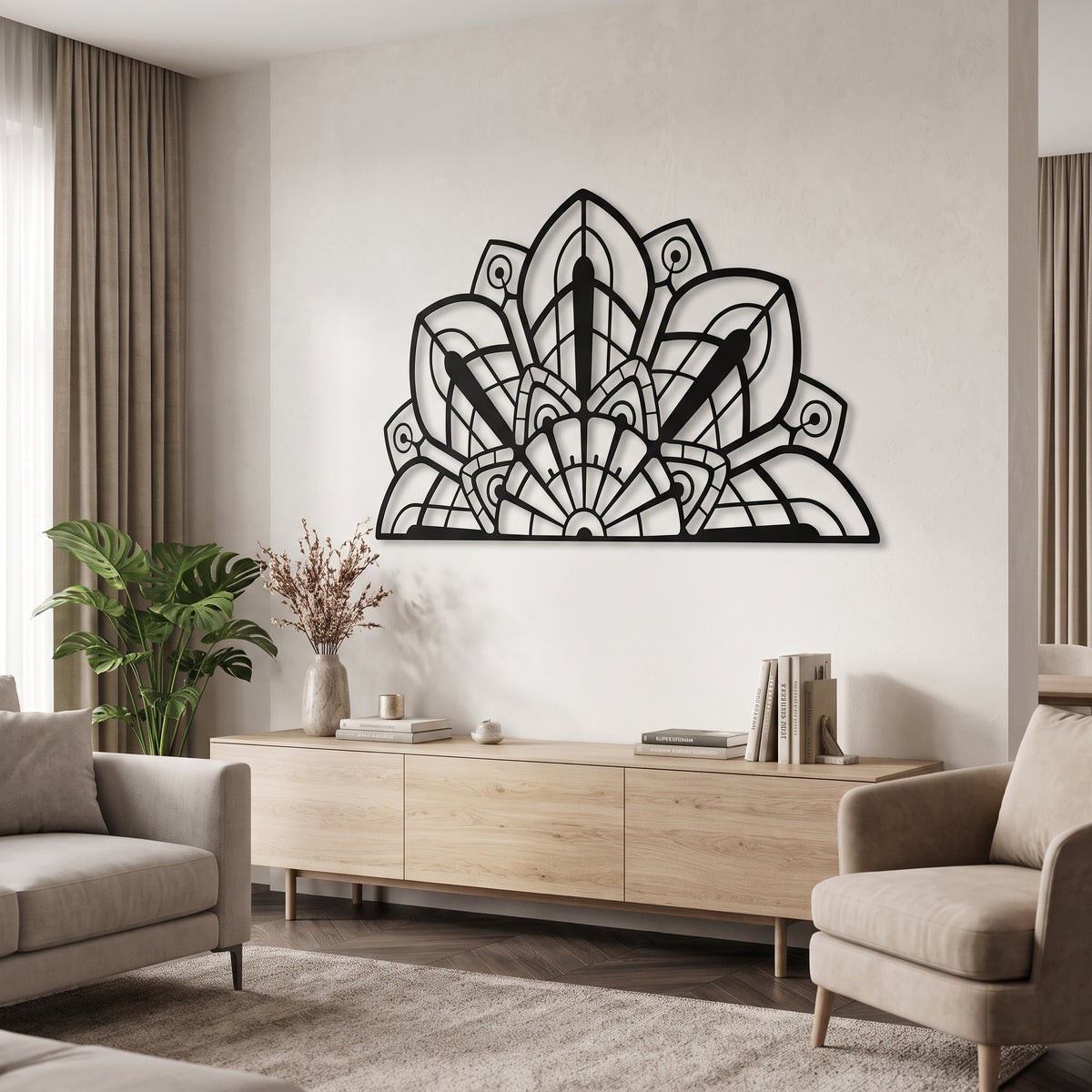 Mandala Dream metalna zidna dekoracija – fotografija proizvoda