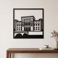 Sarajevo Stari Grad | Metalna zidna slika 40×40 cm