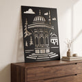 Sarajevski Sebilj | Metalna zidna slika 40×40 cm