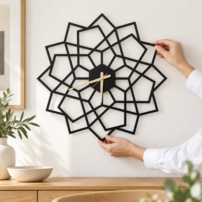 Metalni zidni sat BH 45 50 cm – prikaz proizvoda
